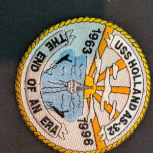 USS Holland AS-32 End of an Era Patch