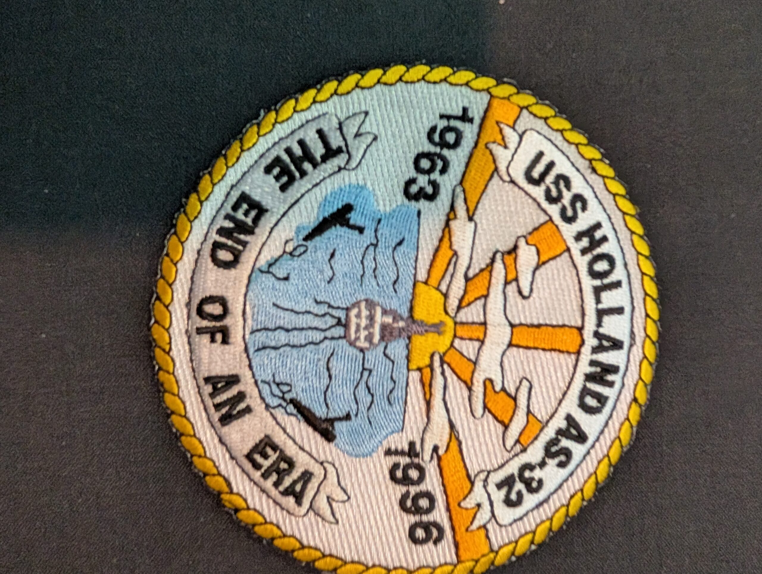 USS Holland AS-32 End of an Era Patch