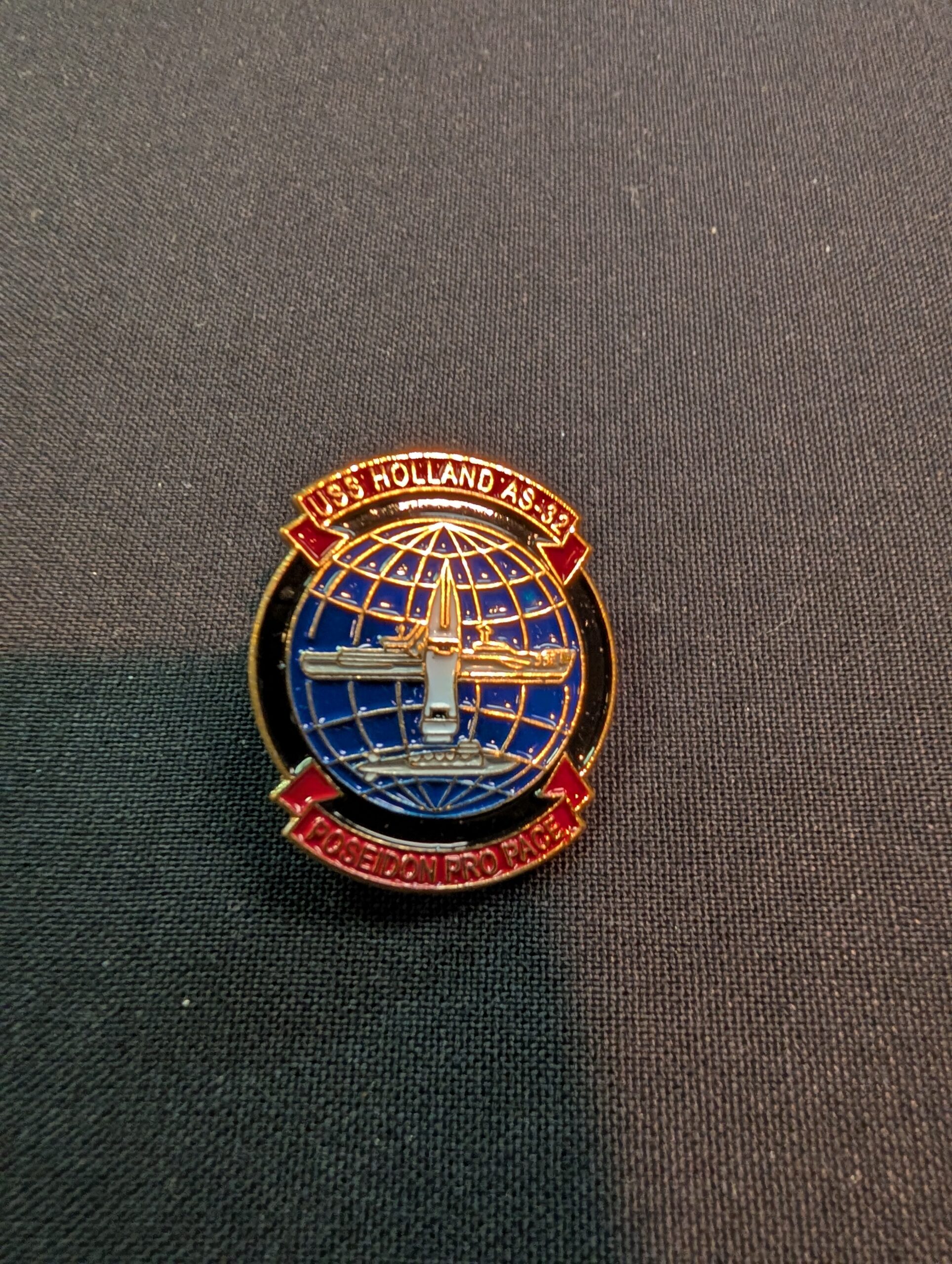 USS Holland Lapel Pins (Poseidon Pro Pace)