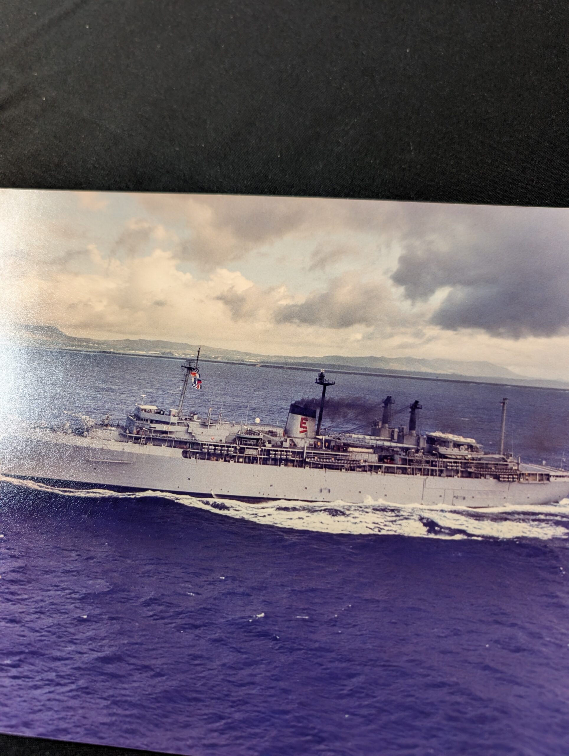USS Holland AS-32 8x10 Portrait Photo (Missile crane #2)