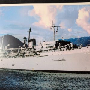 USS Holland AS-32 8x10 Portrait Photo (Hammerhead crane #2)